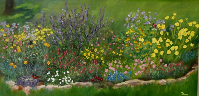 My Butterfly Garden by artist Tammy Brown